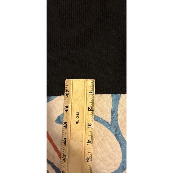 Vtg Saks Fifth Ave Sz 4 1960's Blk Boucle Lace ovrly Embrd STUNNER Sweater Dress - Picture 15 of 16